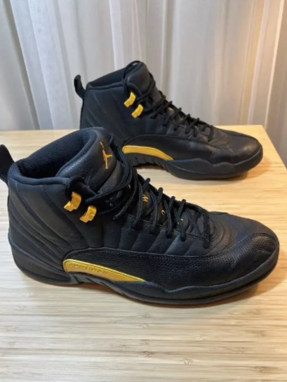 Jordan 12 Retro Mid Black Taxi